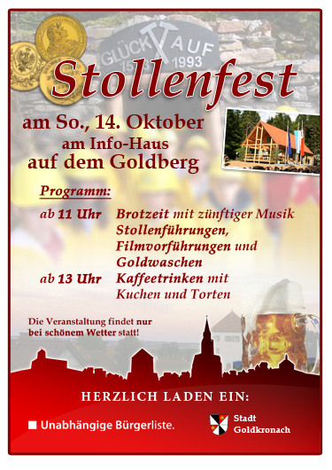 Stollenfest zum Saisonabschluss 2012