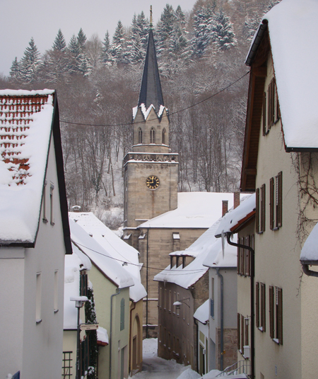 Goldkronach im Winter